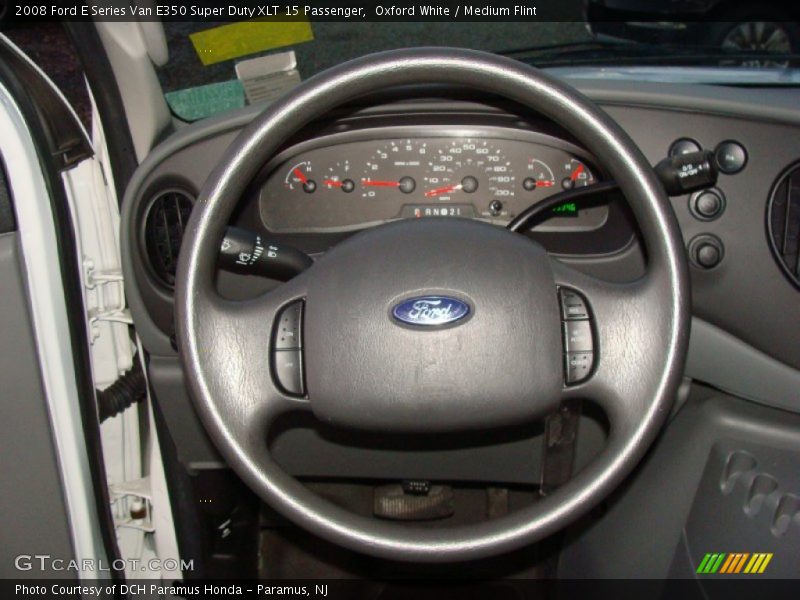 Oxford White / Medium Flint 2008 Ford E Series Van E350 Super Duty XLT 15 Passenger