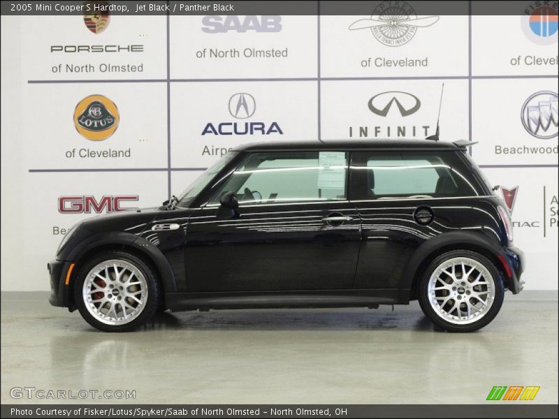 Jet Black / Panther Black 2005 Mini Cooper S Hardtop