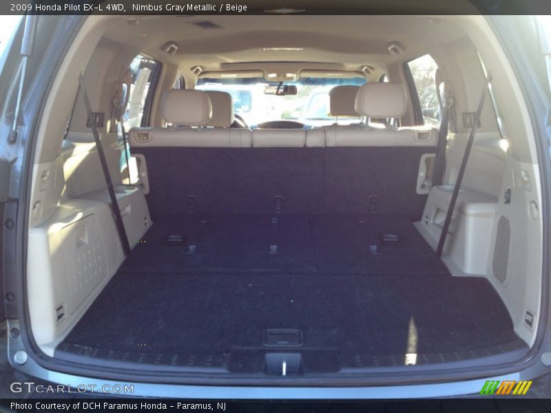 Nimbus Gray Metallic / Beige 2009 Honda Pilot EX-L 4WD