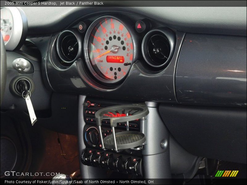 Jet Black / Panther Black 2005 Mini Cooper S Hardtop