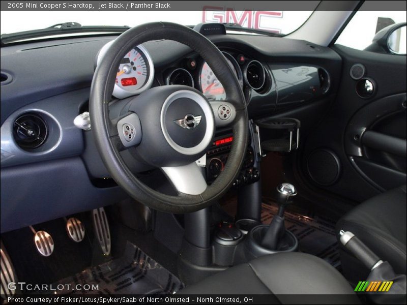Jet Black / Panther Black 2005 Mini Cooper S Hardtop