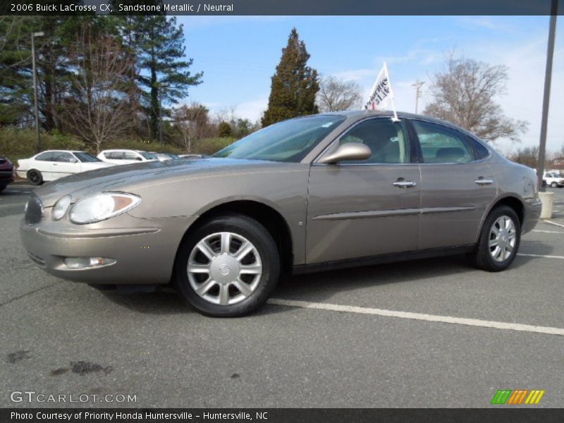 Sandstone Metallic / Neutral 2006 Buick LaCrosse CX