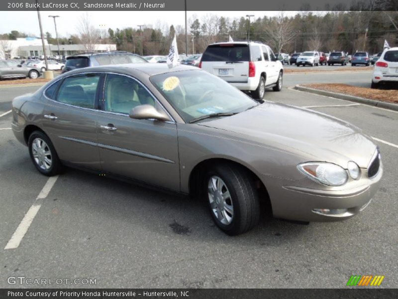 Sandstone Metallic / Neutral 2006 Buick LaCrosse CX