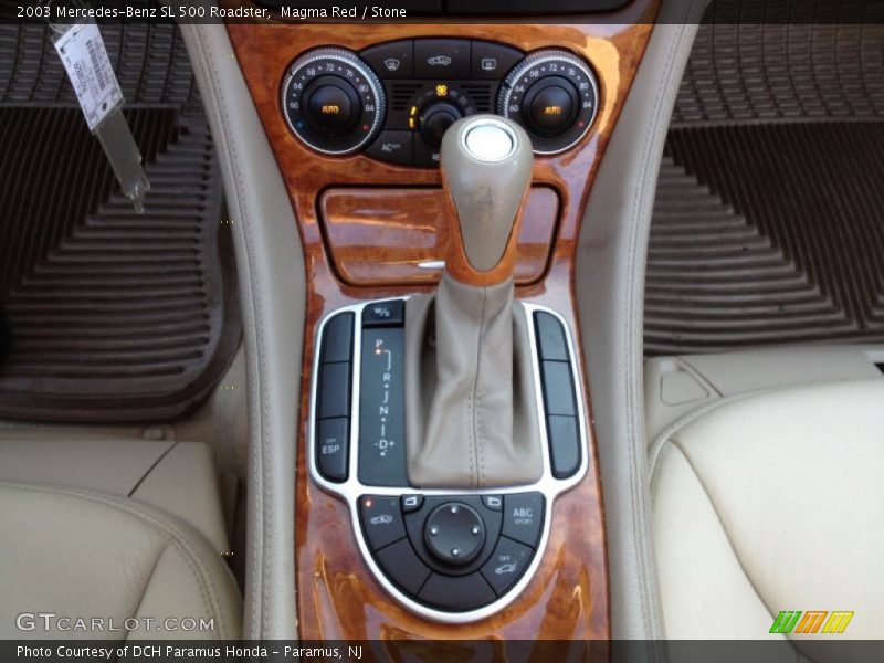  2003 SL 500 Roadster 5 Speed Automatic Shifter