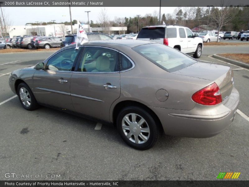 Sandstone Metallic / Neutral 2006 Buick LaCrosse CX