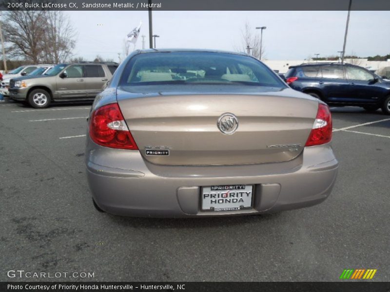 Sandstone Metallic / Neutral 2006 Buick LaCrosse CX