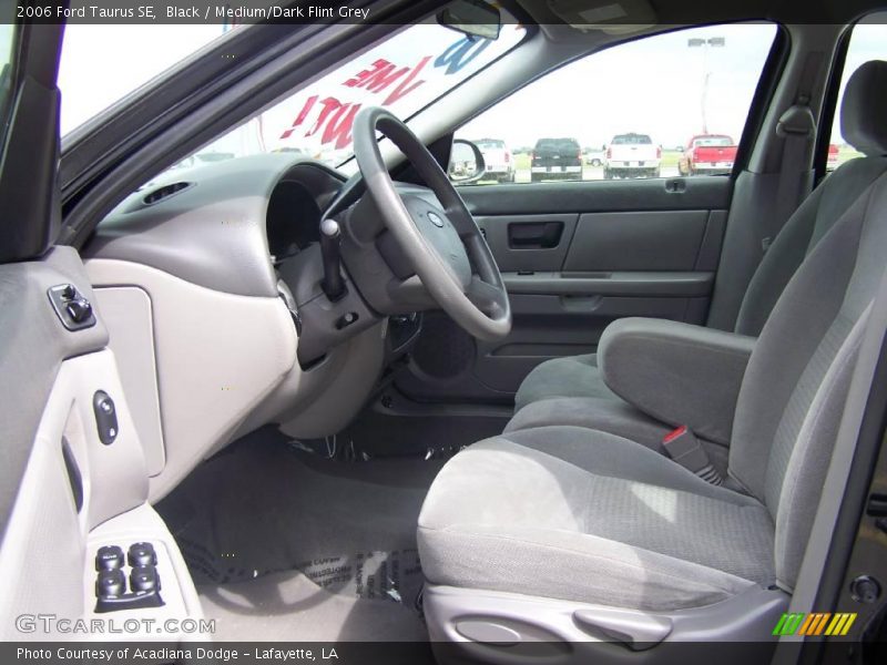 Black / Medium/Dark Flint Grey 2006 Ford Taurus SE