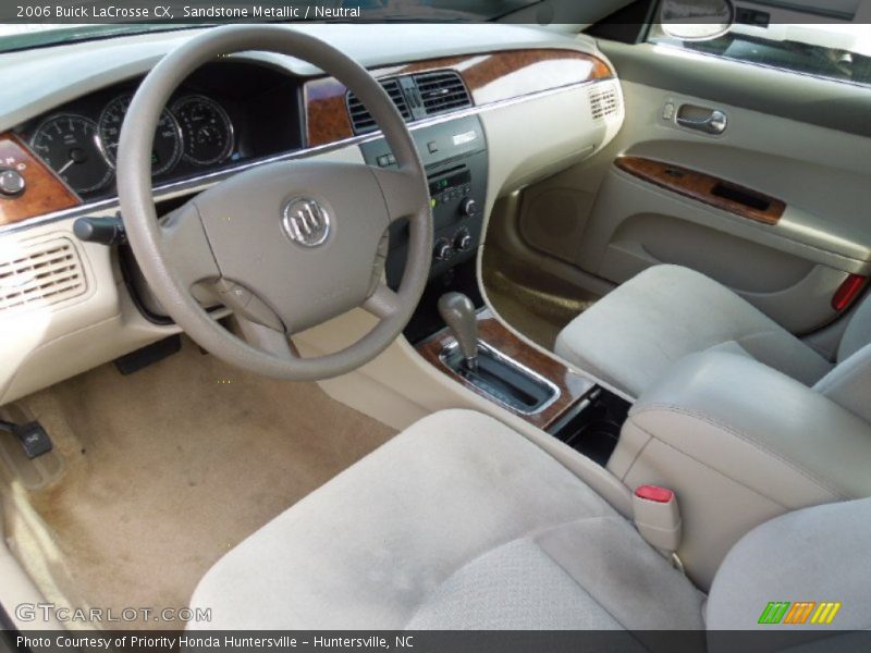 Sandstone Metallic / Neutral 2006 Buick LaCrosse CX