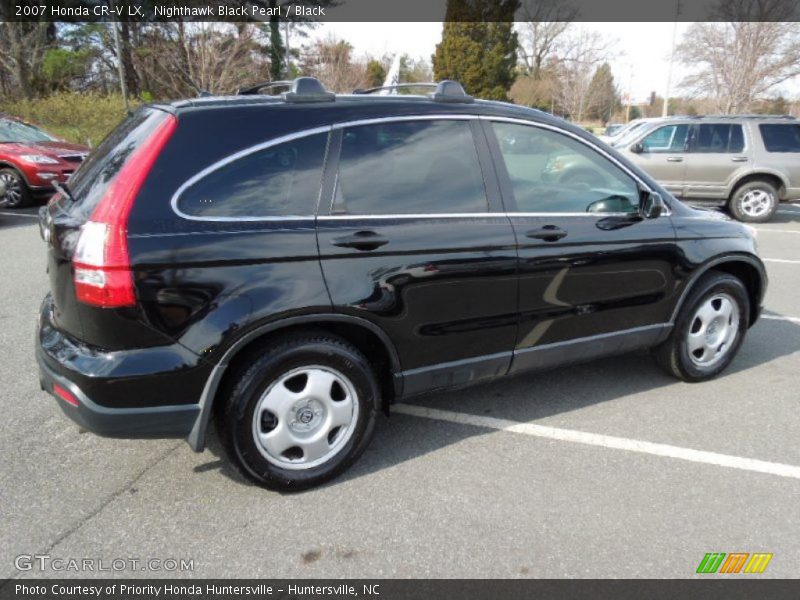Nighthawk Black Pearl / Black 2007 Honda CR-V LX