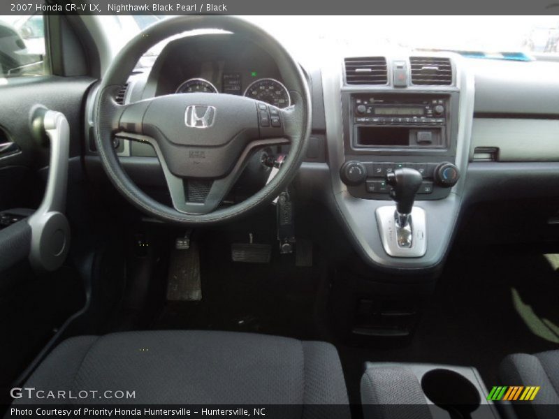 Nighthawk Black Pearl / Black 2007 Honda CR-V LX