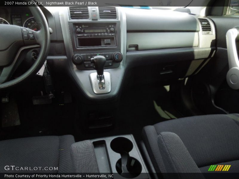 Nighthawk Black Pearl / Black 2007 Honda CR-V LX