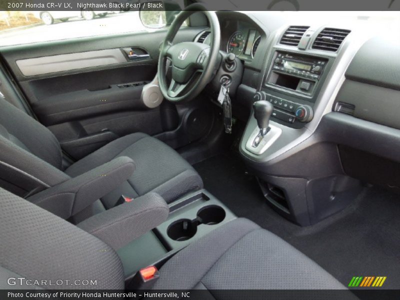 Nighthawk Black Pearl / Black 2007 Honda CR-V LX