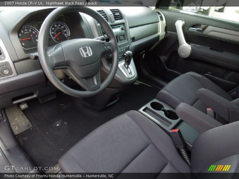 Nighthawk Black Pearl / Black 2007 Honda CR-V LX