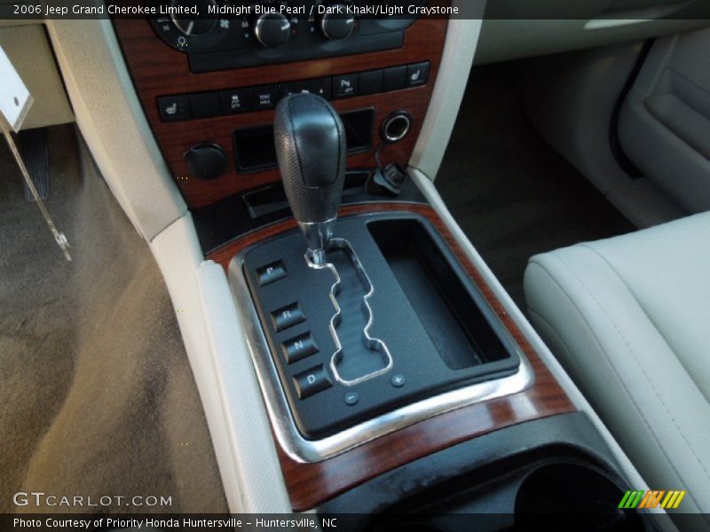 Midnight Blue Pearl / Dark Khaki/Light Graystone 2006 Jeep Grand Cherokee Limited