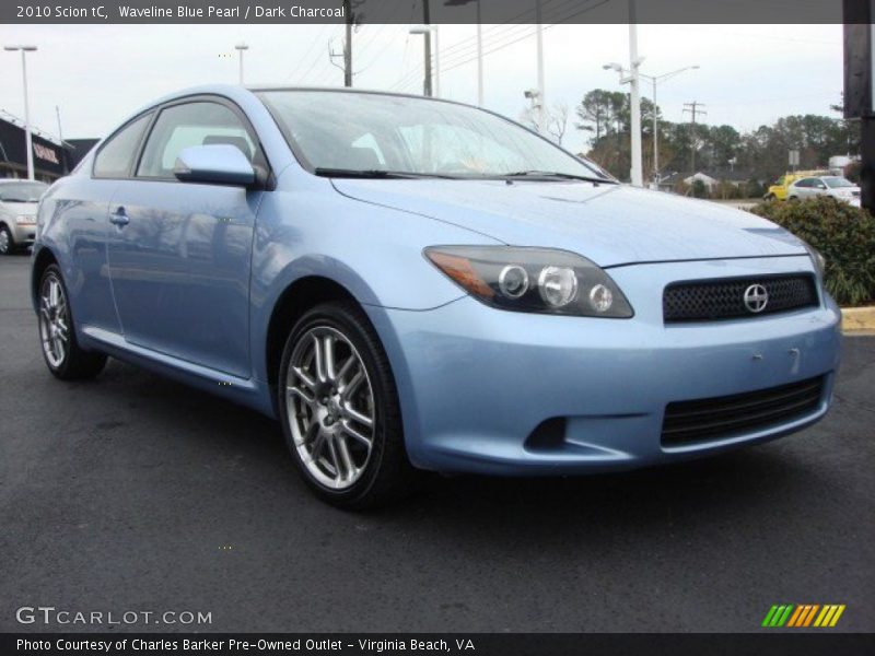 Waveline Blue Pearl / Dark Charcoal 2010 Scion tC