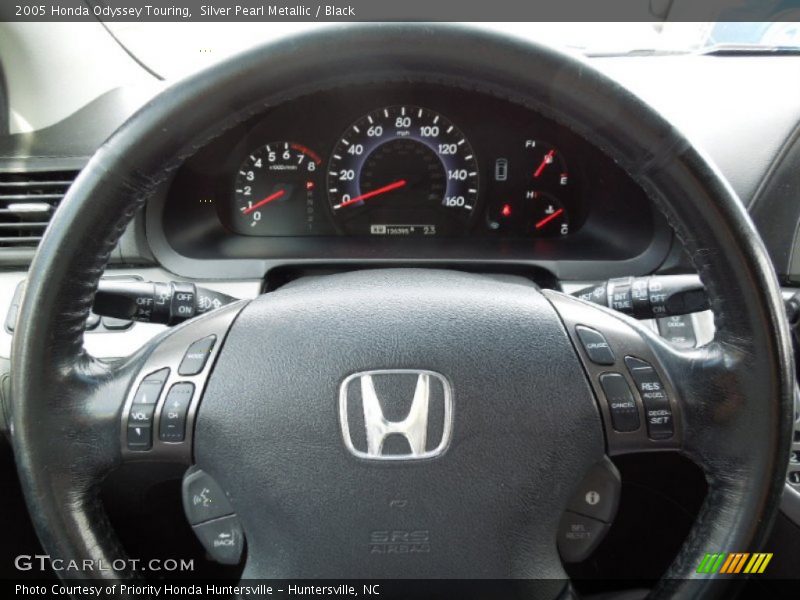 Silver Pearl Metallic / Black 2005 Honda Odyssey Touring