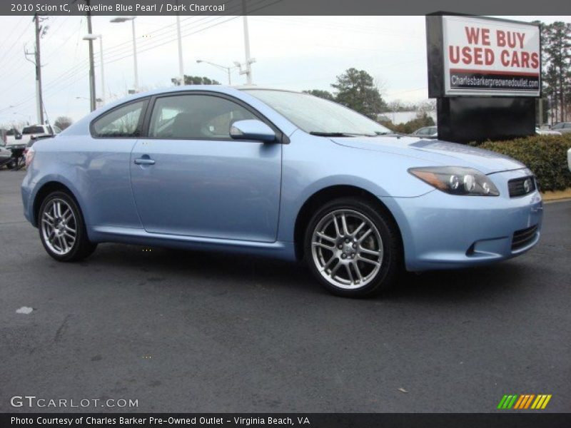 Waveline Blue Pearl / Dark Charcoal 2010 Scion tC