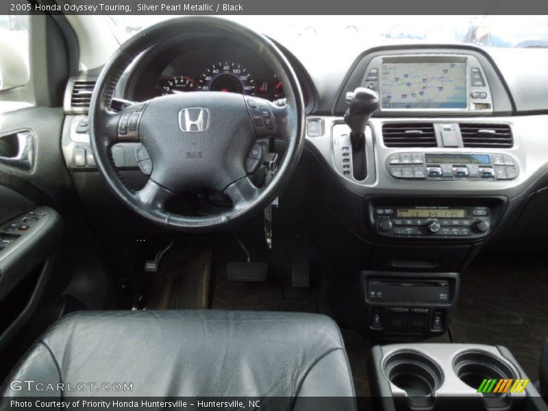 Silver Pearl Metallic / Black 2005 Honda Odyssey Touring