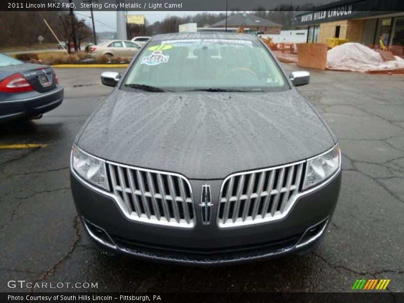 Sterling Grey Metallic / Light Camel 2011 Lincoln MKZ FWD