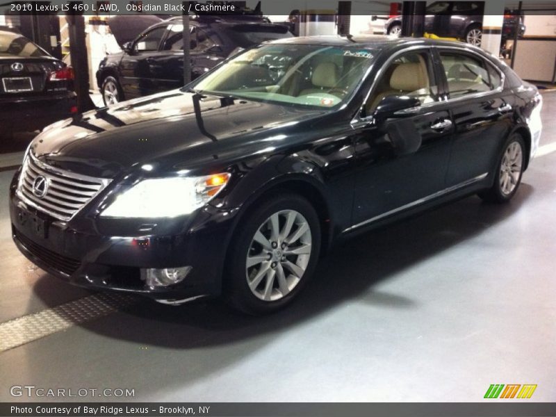 Obsidian Black / Cashmere 2010 Lexus LS 460 L AWD
