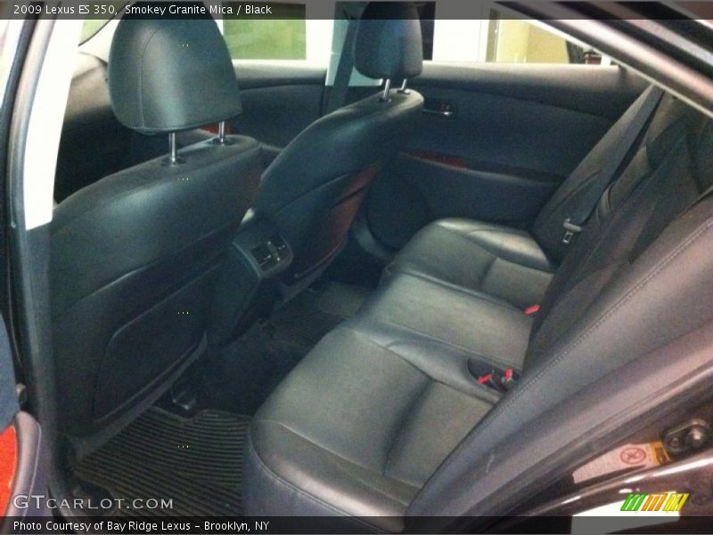 Smokey Granite Mica / Black 2009 Lexus ES 350