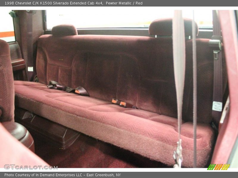Rear Seat of 1998 C/K K1500 Silverado Extended Cab 4x4