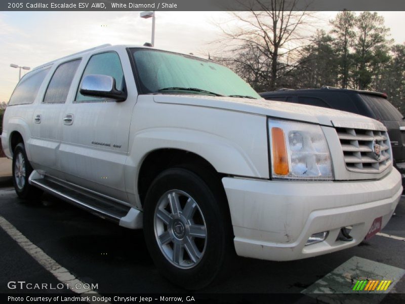 White Diamond / Shale 2005 Cadillac Escalade ESV AWD