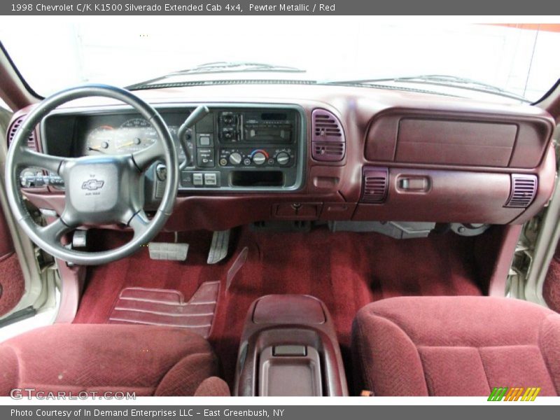 Dashboard of 1998 C/K K1500 Silverado Extended Cab 4x4