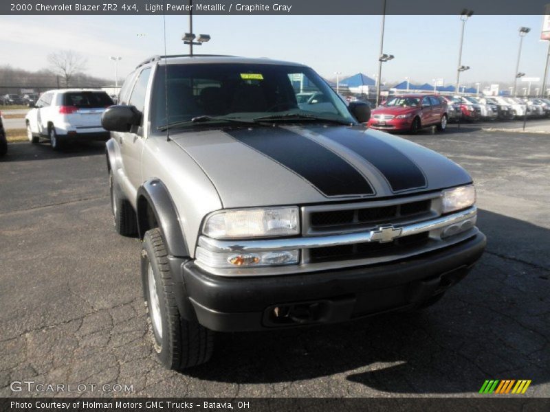 Light Pewter Metallic / Graphite Gray 2000 Chevrolet Blazer ZR2 4x4