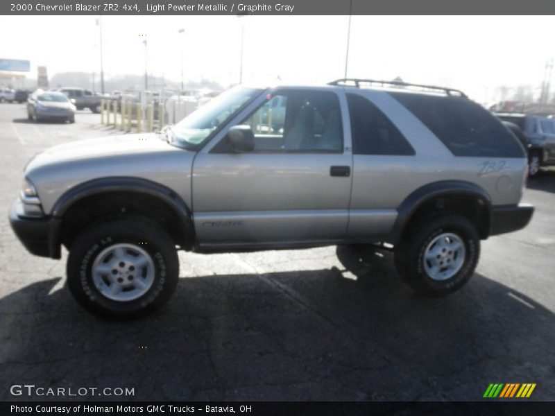 Light Pewter Metallic / Graphite Gray 2000 Chevrolet Blazer ZR2 4x4