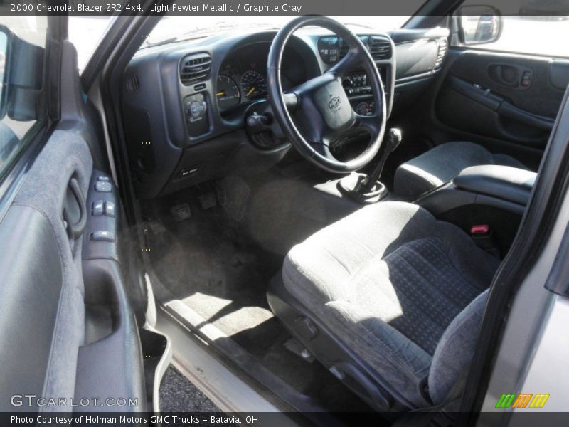 Light Pewter Metallic / Graphite Gray 2000 Chevrolet Blazer ZR2 4x4