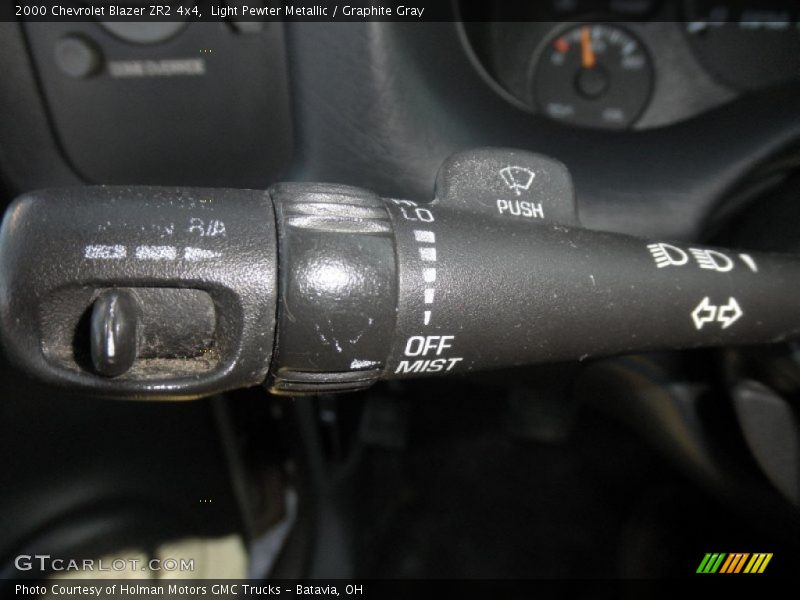Light Pewter Metallic / Graphite Gray 2000 Chevrolet Blazer ZR2 4x4