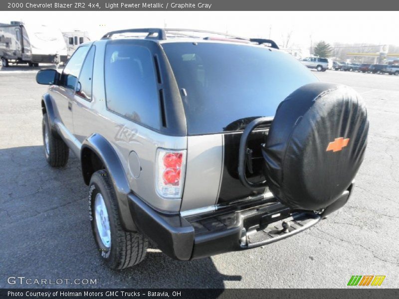 Light Pewter Metallic / Graphite Gray 2000 Chevrolet Blazer ZR2 4x4