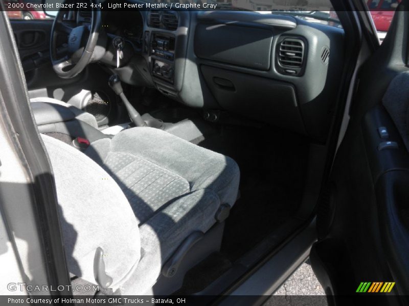 Light Pewter Metallic / Graphite Gray 2000 Chevrolet Blazer ZR2 4x4
