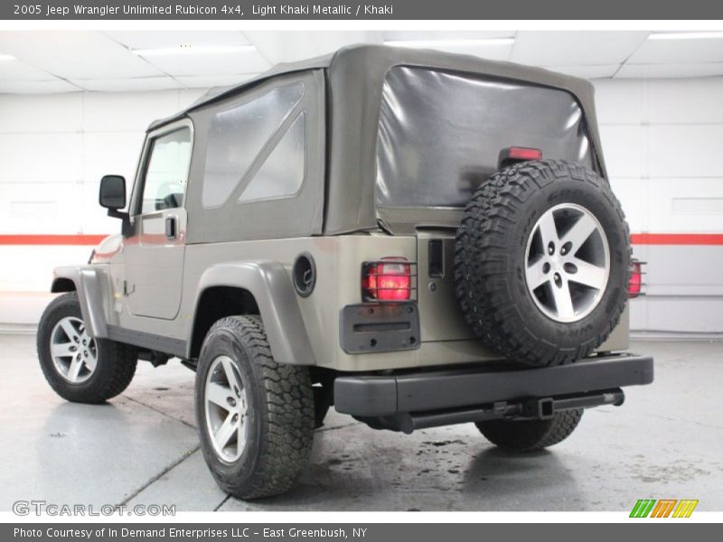Light Khaki Metallic / Khaki 2005 Jeep Wrangler Unlimited Rubicon 4x4