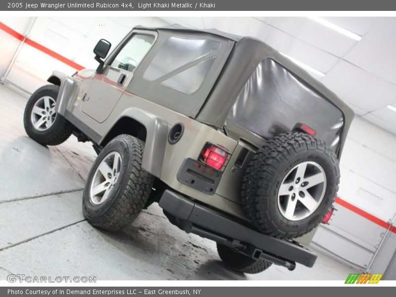 Light Khaki Metallic / Khaki 2005 Jeep Wrangler Unlimited Rubicon 4x4