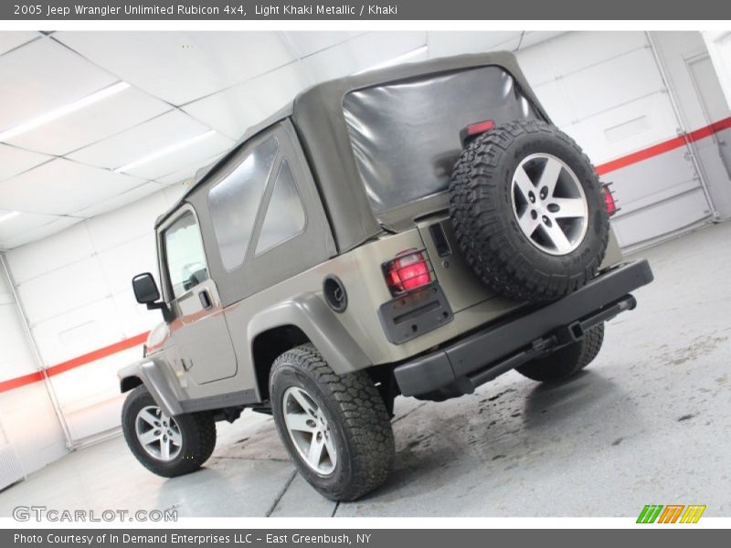 Light Khaki Metallic / Khaki 2005 Jeep Wrangler Unlimited Rubicon 4x4