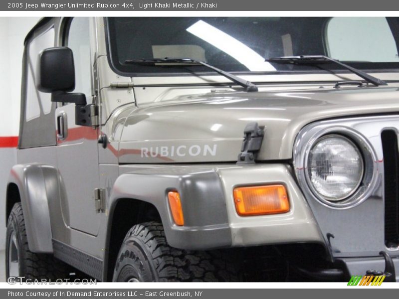 Light Khaki Metallic / Khaki 2005 Jeep Wrangler Unlimited Rubicon 4x4
