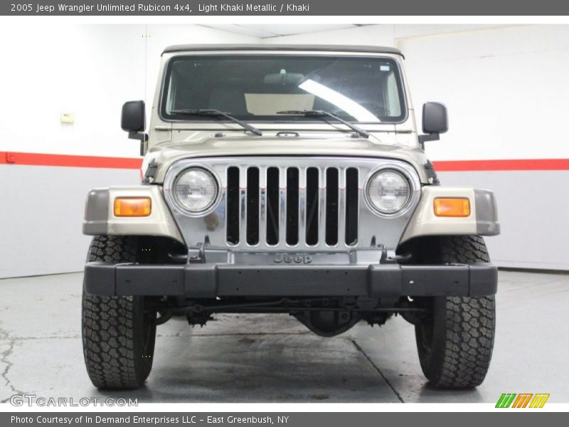 Light Khaki Metallic / Khaki 2005 Jeep Wrangler Unlimited Rubicon 4x4