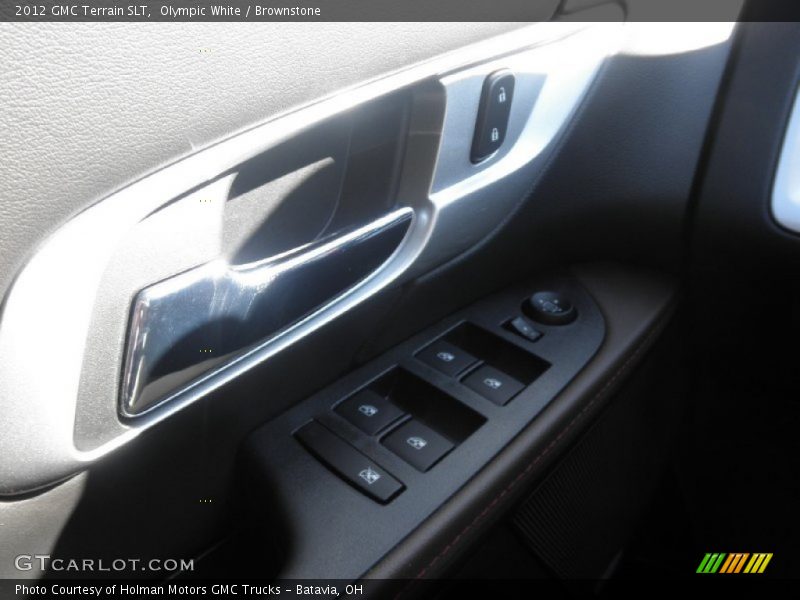 Olympic White / Brownstone 2012 GMC Terrain SLT