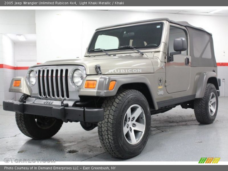  2005 Wrangler Unlimited Rubicon 4x4 Light Khaki Metallic