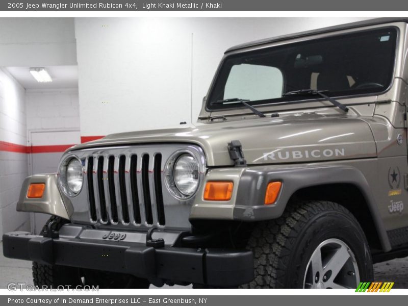 Light Khaki Metallic / Khaki 2005 Jeep Wrangler Unlimited Rubicon 4x4