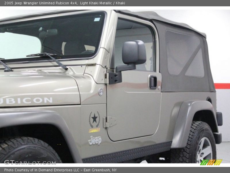 Light Khaki Metallic / Khaki 2005 Jeep Wrangler Unlimited Rubicon 4x4