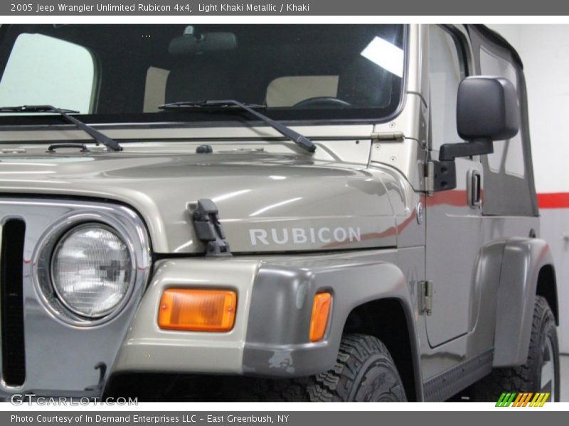 Light Khaki Metallic / Khaki 2005 Jeep Wrangler Unlimited Rubicon 4x4