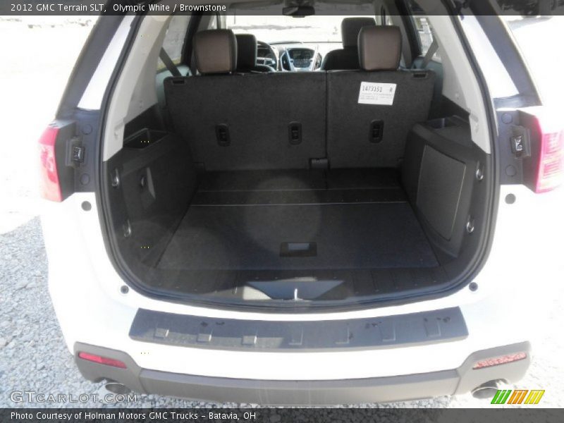 Olympic White / Brownstone 2012 GMC Terrain SLT