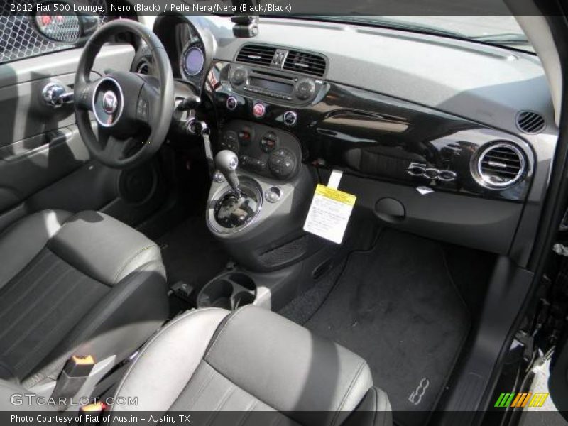 Dashboard of 2012 500 Lounge