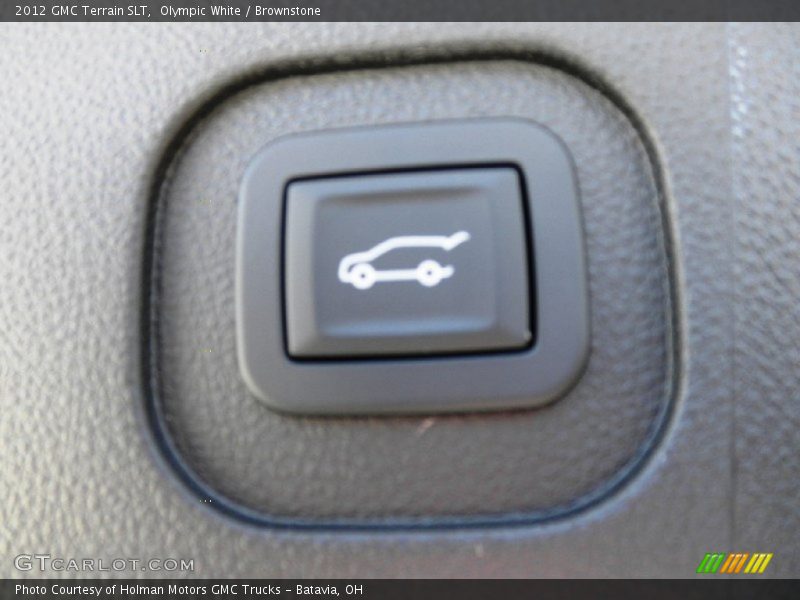 Olympic White / Brownstone 2012 GMC Terrain SLT