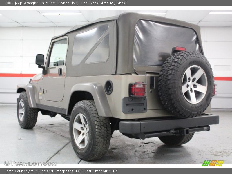 Light Khaki Metallic / Khaki 2005 Jeep Wrangler Unlimited Rubicon 4x4