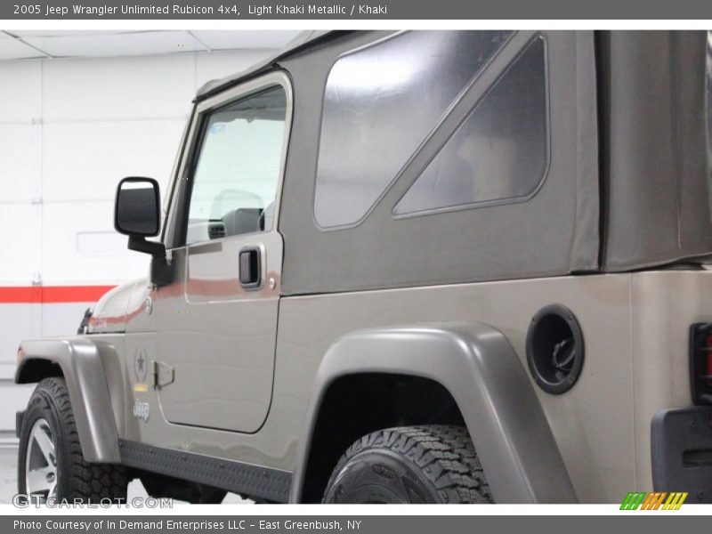 Light Khaki Metallic / Khaki 2005 Jeep Wrangler Unlimited Rubicon 4x4