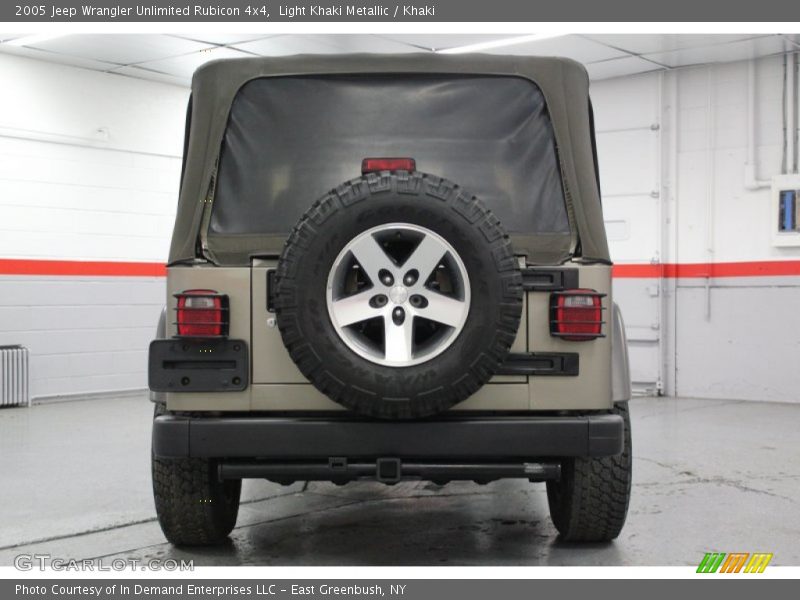 Light Khaki Metallic / Khaki 2005 Jeep Wrangler Unlimited Rubicon 4x4